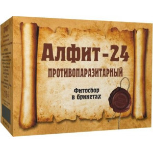 АЛФИТ-24 СБОР П/ПАРАЗИТАРНЫЙ 2Г. №30Х2 (120Г.) АЛФИТ-24 СБОР П/ПАРАЗИТАРНЫЙ 2Г. №30Х2 (120Г.)