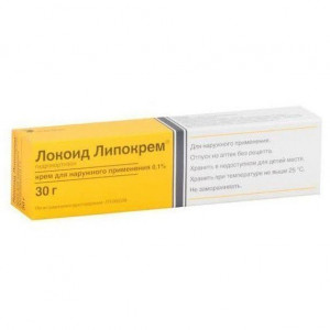 ЛОКОИД ЛИПОКРЕМ 0,1% 30Г. №1 КРЕМ Д/НАРУЖ.ПРИМ. ТУБА /ТЕММЛЕР/ЛЕО ФАРМА/