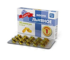 МАСЛО ЛЬНЯНОЕ 500МГ. №30 КАПС. /РЕАЛКАПС/