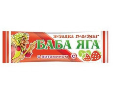 БАБА ЯГА ЖЕВ. КОНФЕТА КЛУБНИКА 11Г.