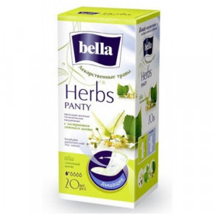 БЕЛЛА ПРОКЛАДКИ ЕЖЕДН. БЕЛАЯ ЛИНИЯ ПАНТИ СОФТ ЛИПОВ.ЦВЕТ/HERBS ТИЛИА №20 [BELLA]