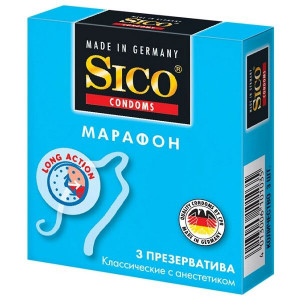 СИКО ПРЕЗЕРВАТИВ МАРАФОН КЛАССИЧЕСКИЕ №3 [SICO]