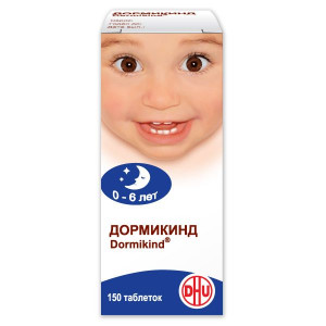 ДОРМИКИНД ГОМЕОПАТ. ДЕТСК. №150 ТАБ. Д/РАСС.