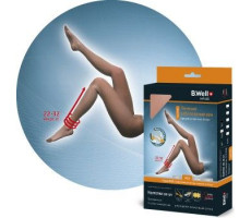 Б.ВЕЛЛ МЕД КОЛГОТКИ КОМПРЕСС. ПРОЗР. 2КЛ. Р.4 ЧЕРН. 22-29ММ. /АРТ.JW-321/ [B.WELL]