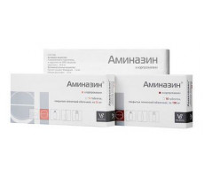 АМИНАЗИН 25МГ/МЛ. 2МЛ. №10 Р-Р Д/В/В,В/М АМП. /ВАЛЕНТА/