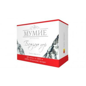 МУМИЕ АЛТАЙСКОЕ БАЛЬЗАМ ГОР 200МГ. №60 КАПС. /ФАРМ-ПРОДУКТ/