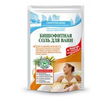 ДОМ.САНАТОРИЙ СОЛЬ Д/ВАНН БИШОФИТ Д/СНИЖЕНИЯ ВЕСА 530Г. /ФИТОКОСМЕТИК/