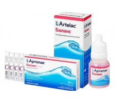 АРТЕЛАК БАЛАНС УНО Р-Р ОФТАЛЬМ. УВЛАЖН. 0,5МЛ. №30 ТЮБ./КАП.