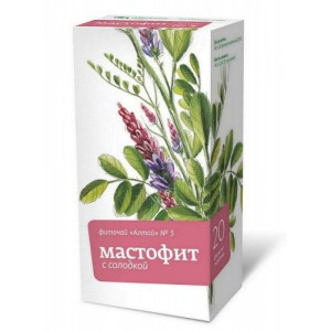 АЛТАЙ ФИТОЧАЙ №5 МАСТОФИТ СОЛОДКА 2Г. №20 ПАК. /АЛТАЙСКИЙ КЕДР/ АЛТАЙ ФИТОЧАЙ №5 МАСТОФИТ СОЛОДКА 2Г. №20 ПАК. /АЛТАЙСКИЙ КЕДР/