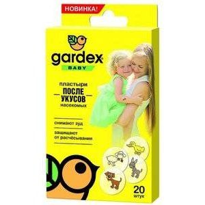ГАРДЕКС БЕБИ ПЛАСТЫРИ П/УКУСОВ НАСЕКОМЫХ №20 [GARDEX]