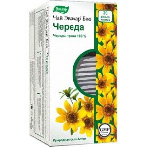 ЧАЙ БИО ЧЕРЕДА 1,5Г. №20 ПАК. /ЭВАЛАР/ (БАД)