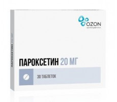 ПАРОКСЕТИН 20МГ. №30 ТАБ. /АТОЛЛ/ОЗОН/