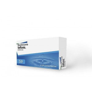 СОФЛЕНЗ ЛИНЗА КОНТАКТНАЯ 59 -1,00 8.6 6PK [SOFLENS]