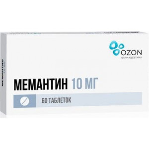 МЕМАНТИН 10МГ. №60 ТАБ. П/П/О /АТОЛЛ/ОЗОН/