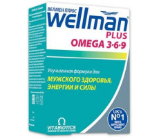 ВЕЛМЕН ПЛЮС ОМЕГА 3-6-9 814МГ. №28 ТАБ. + 676МГ. №28 КАПС. (56)