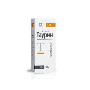 ТАУРИН 4% 5МЛ. ГЛ.КАПЛИ ФЛ./КАП. /ЛЕККО/ ТАУРИН 4% 5МЛ. ГЛ.КАПЛИ ФЛ./КАП. /ЛЕККО/