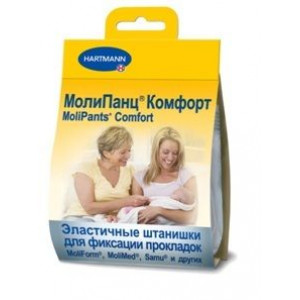 ХАРТМАНН МОЛИПАНТС ШТАНИШКИ КОМФОРТ Р.L №1 Д/ФИКС. ПРОКЛАДОК /АРТ.9477840/897784/ [HARTMANN MOLIPANTS]