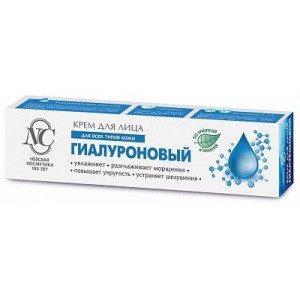 КРЕМ Д/ЛИЦА ГИАЛУРОН 40МЛ. /НК/НЕВСКАЯ КОСМЕТИКА/