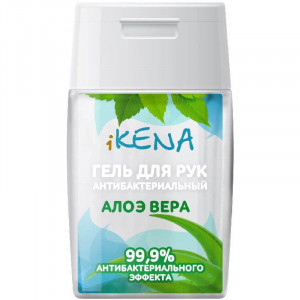 ИКЕНА ГЕЛЬ Д/РУК А/СЕПТИЧ. АЛОЭ ВЕРА 50МЛ. [IKENA]