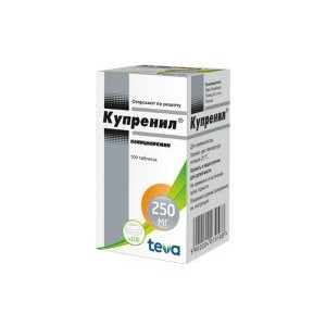 КУПРЕНИЛ 250МГ. №100 ТАБ. П/О /ТЕВА/ КУПРЕНИЛ 250МГ. №100 ТАБ. П/О /ТЕВА/