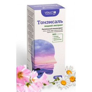 ВИТАУКТ ТОНЗИСАЛЬ ЭКСТРАКТ ЖИДК. 100МЛ. Р-Р Д/ПРИЕМА ВНУТРЬ ФЛ.
