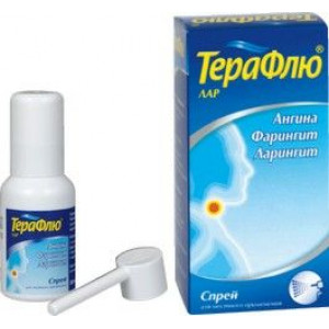 ТЕРАФЛЮ ЛАР 30МЛ. СПРЕЙ Д/МЕСТ.ПРИМ. ФЛ. +НАСАДКА-РАСП.