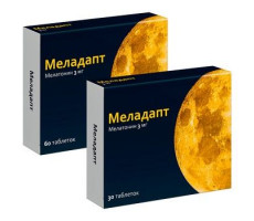 МЕЛАДАПТ 3МГ. №30 ТАБ. П/П/О /АТОЛЛ/ОЗОН/