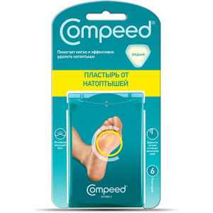 КОМПИД ПЛАСТЫРЬ ОТ НАТОПТЫШЕЙ СРЕДНИЙ №6 [COMPEED]