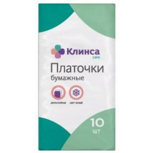 КЛИНСА ПЛАТОЧКИ БУМ. №10Х10 КЛИНСА ПЛАТОЧКИ БУМ. №10Х10
