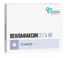 ВЕНЛАФАКСИН 37,5МГ. №30 ТАБ. /ОЗОН/