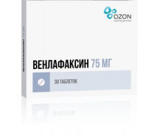 ВЕНЛАФАКСИН 75МГ. №30 ТАБ. /ОЗОН/
