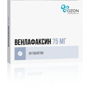 ВЕНЛАФАКСИН 75МГ. №30 ТАБ. /ОЗОН/