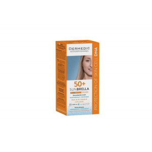 ДЕРМЕДИК САНБРЕЛЛА КРЕМ СОЛНЦЕЗАЩ. SPF-50 Д/ЧУВСТВ. КОЖИ 50Г. [DERMEDIC]