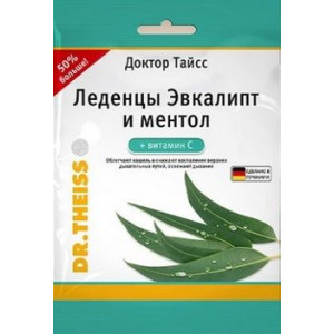 Д.ТАЙСС ЛЕДЕНЦЫ ЭВКАЛИПТ+МЕНТОЛ+ВИТ.С 75Г.