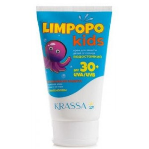 КРАССА ЛИМПОПО КИДС КРЕМ СОЛНЦЕЗАЩ. ДЕТ. SPF30 150МЛ. [KRASSA]