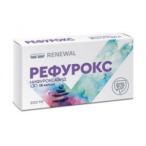 РЕФУРОКС 200МГ. №16 КАПС. РЕФУРОКС 200МГ. №16 КАПС.