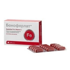 БОНОФЕРЛАТ 560МГ. №30 КАПС.