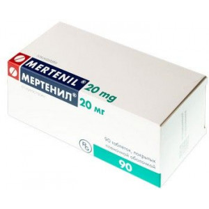 МЕРТЕНИЛ 20МГ. №90 ТАБ. П/П/О /ГЕДЕОН РИХТЕР/ МЕРТЕНИЛ 20МГ. №90 ТАБ. П/П/О /ГЕДЕОН РИХТЕР/