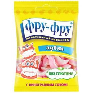 ФРУ-ФРУ МАРМЕЛАД ЗУБКИ 30Г.