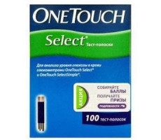 УАН ТАЧ ТЕСТ-ПОЛОСКИ СЕЛЕКТ №100 [ONE TOUCH]