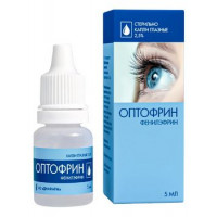 ОПТОФРИН 2,5% 5МЛ. ГЛ.КАПЛИ ФЛ./КАП. /СТМФАРМ/ДИАФАРМ/